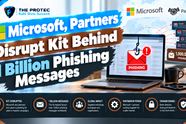 Microsoft, Partners Disrupt Kit Behind 1 Billion Phishing Messages