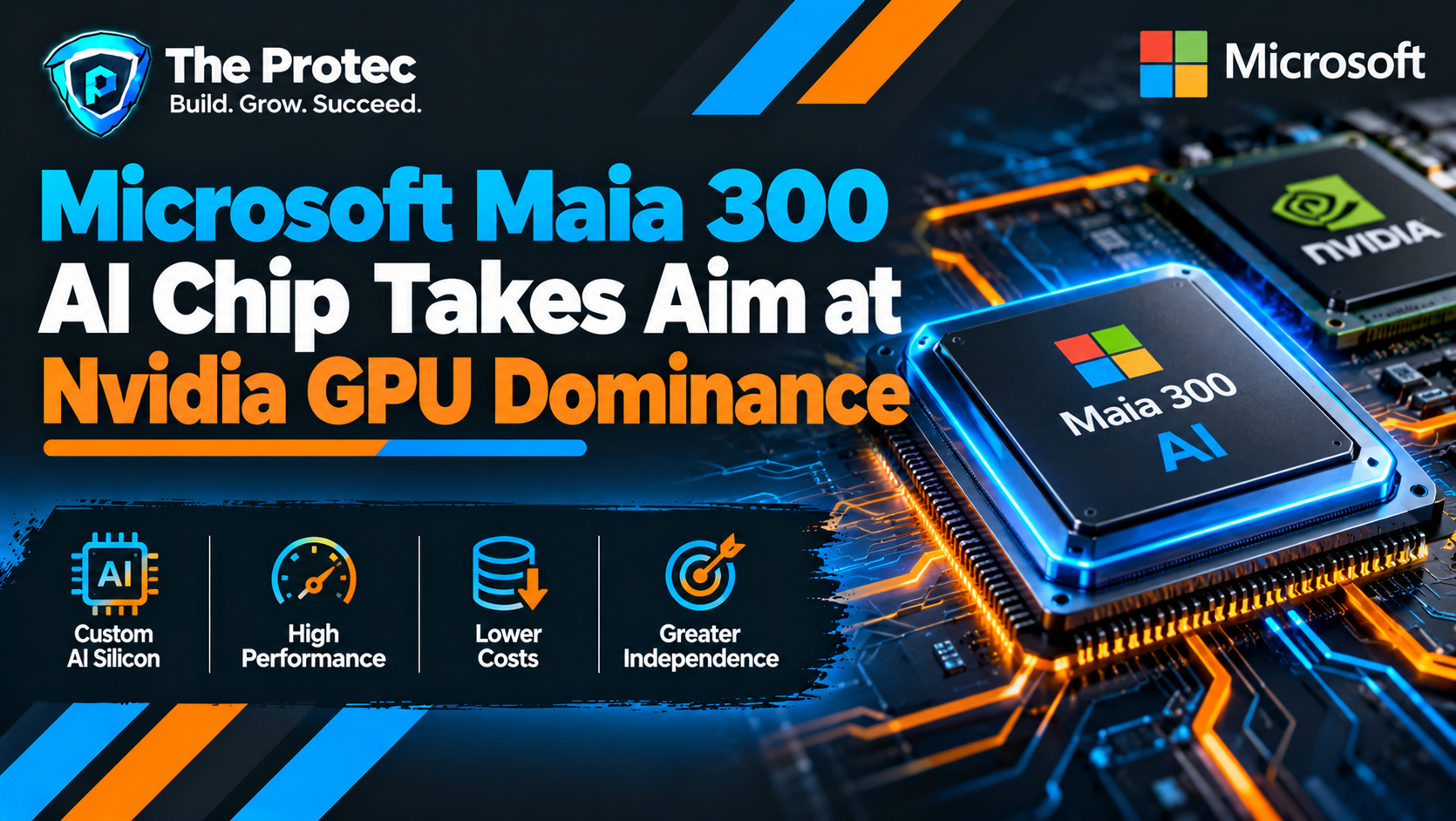 Microsoft Maia 300 AI Chip Takes Aim at Nvidia GPU Dominance
