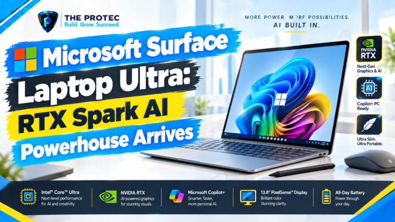 Microsoft Surface Laptop Ultra: RTX Spark AI Powerhouse Arrives