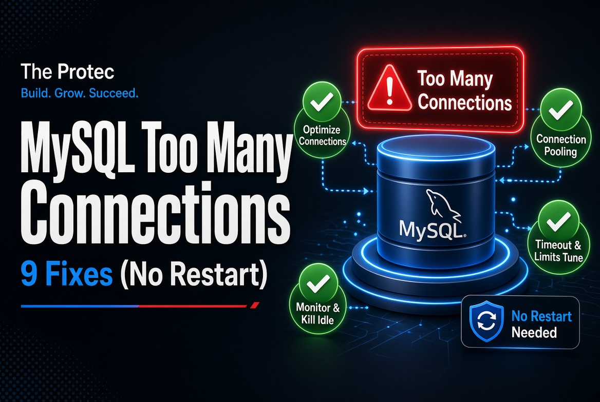 MySQL Too Many Connections Error: 9 Fixes Without a Server Restart