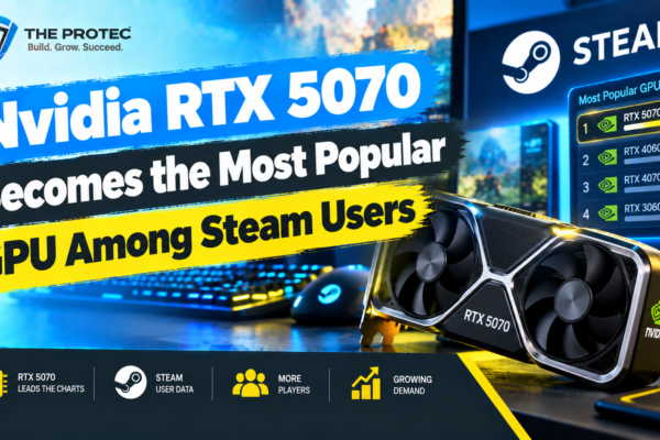 Nvidia RTX 5070 Becomes the Most Popular GPU Among Steam Users