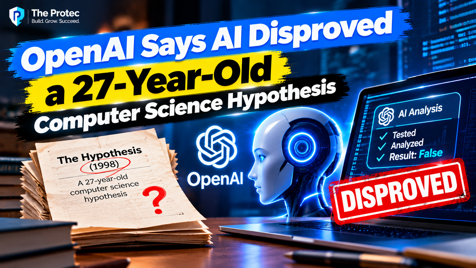 OpenAI Says AI Disproved a 27-Year-Old Computer Science Hypothesis