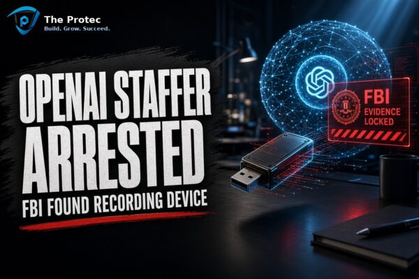 OpenAI Says FBI Arrested Staffer After Office Recording Device Found