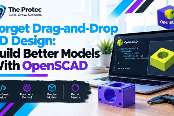 Forget Drag-and-Drop 3D Design: Build Better Models With OpenSCAD