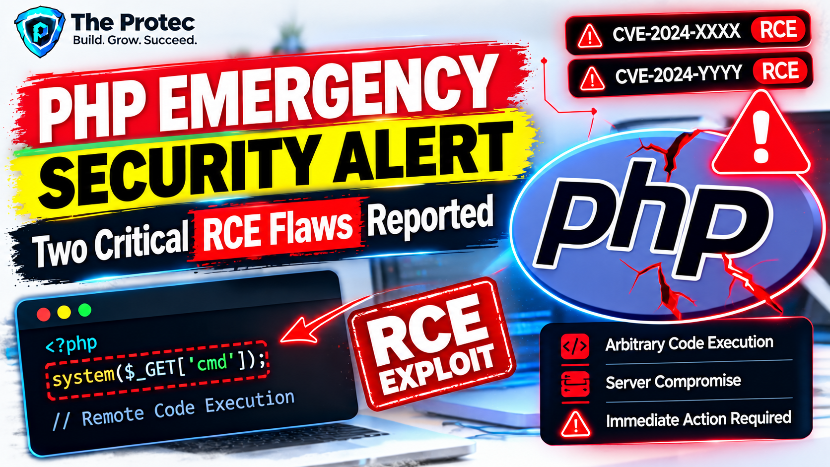 PHP Emergency Security Alert: Two Critical RCE Flaws Reported