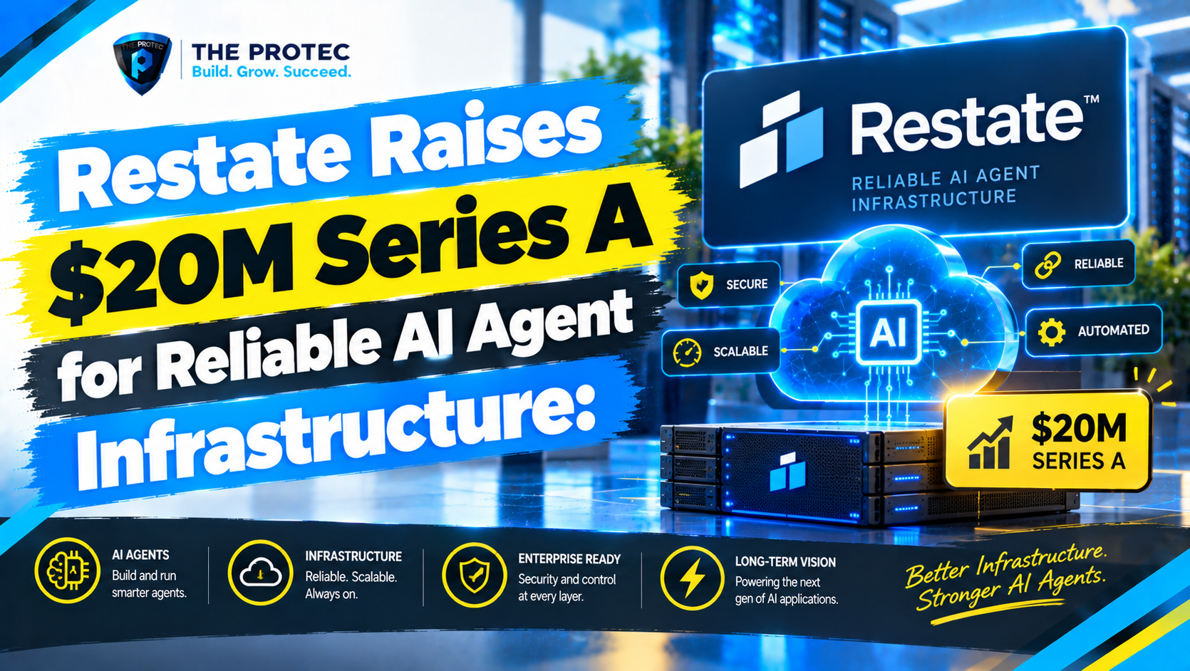 Restate Raises $20M Series A for Reliable AI Agent Infrastructure