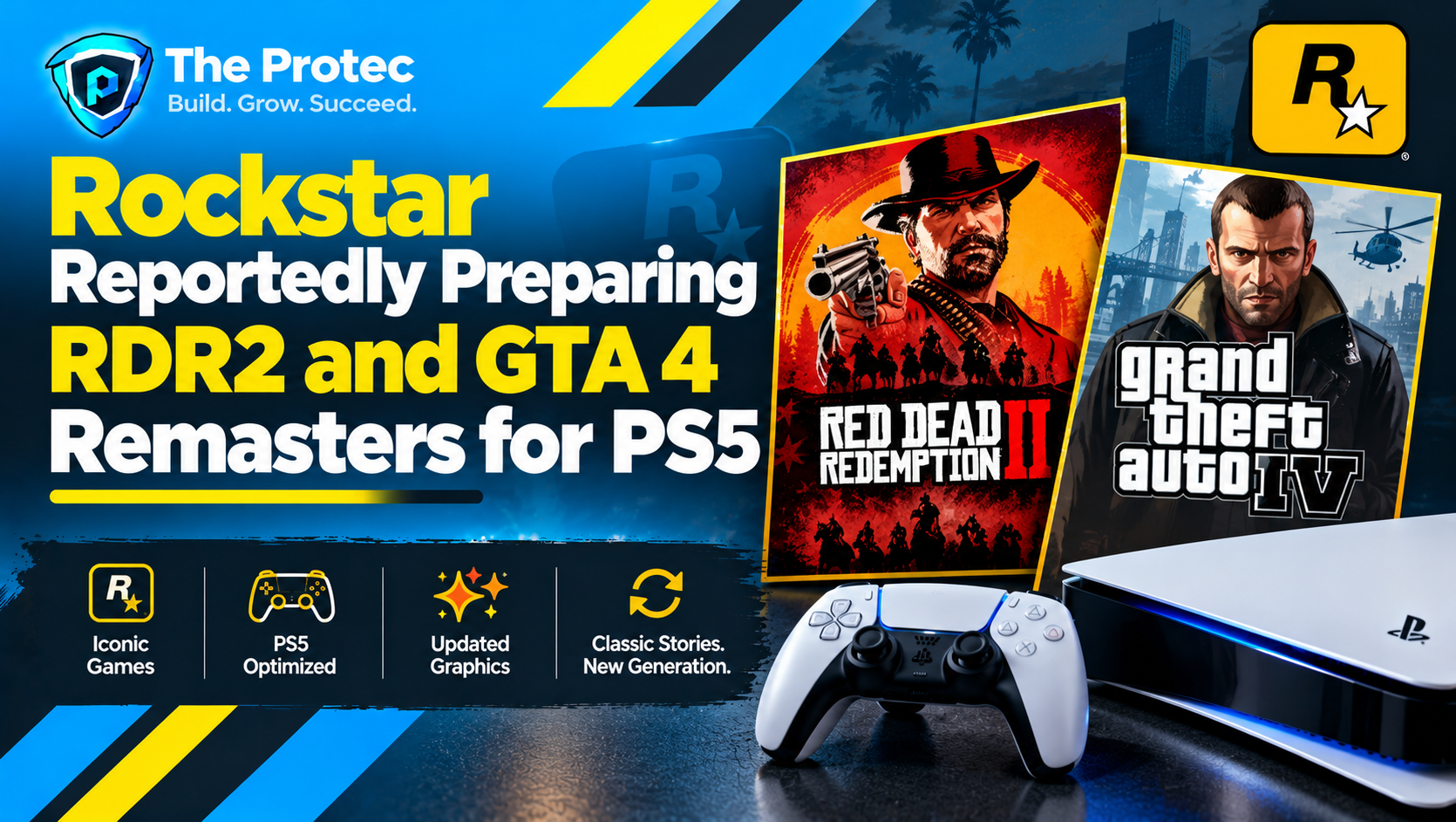 Rockstar Reportedly Preparing RDR2 and GTA 4 Remasters for PS5