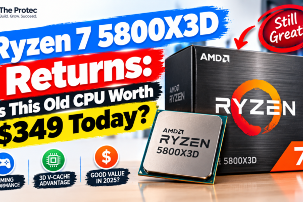 Ryzen 7 5800X3D Returns: Is This Old CPU Worth $349 Today?