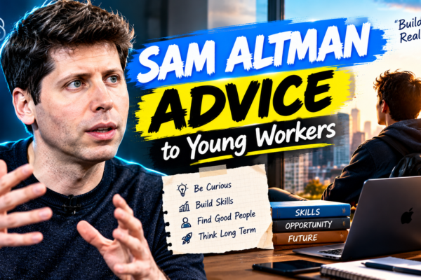 Sam Altman advice to young workers: 7 skills for the AI era