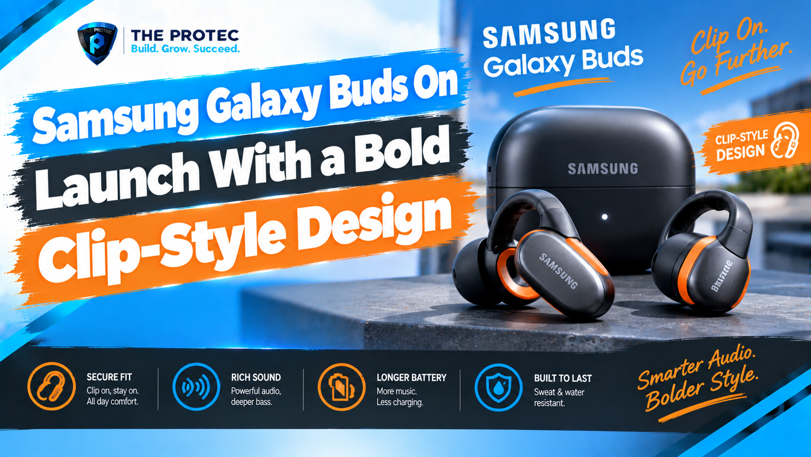 Samsung Galaxy Buds On Launch With a Bold Clip-Style Design