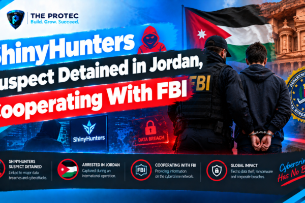 ShinyHunters Suspect Detained in Jordan, Cooperating With FBI