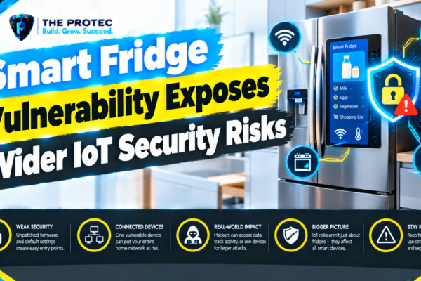 Smart Fridge Vulnerability Exposes Wider IoT Security Risks