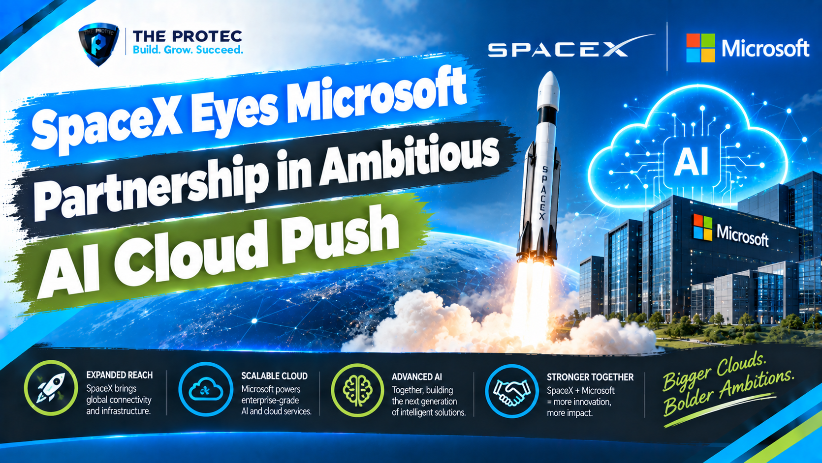 SpaceX Eyes Microsoft Partnership in Ambitious AI Cloud Push
