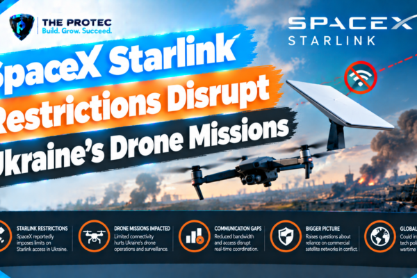 SpaceX Starlink Restrictions Disrupt Ukraine’s Drone Missions