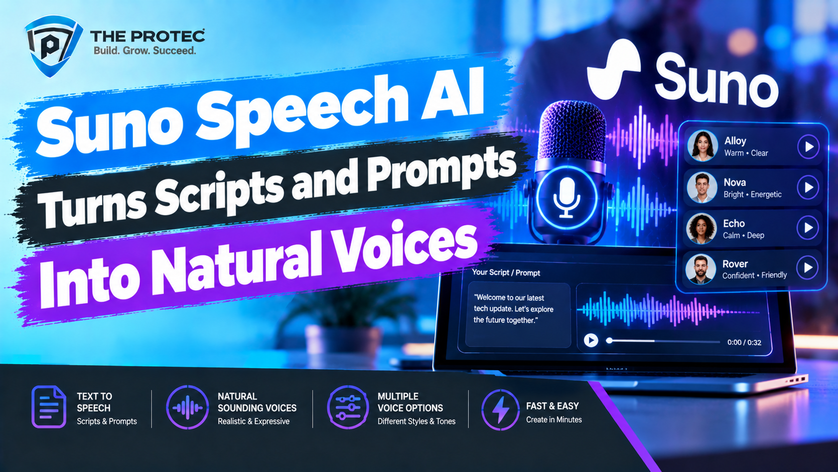 Suno Speech AI Turns Scripts and Prompts Into Natural Voices
