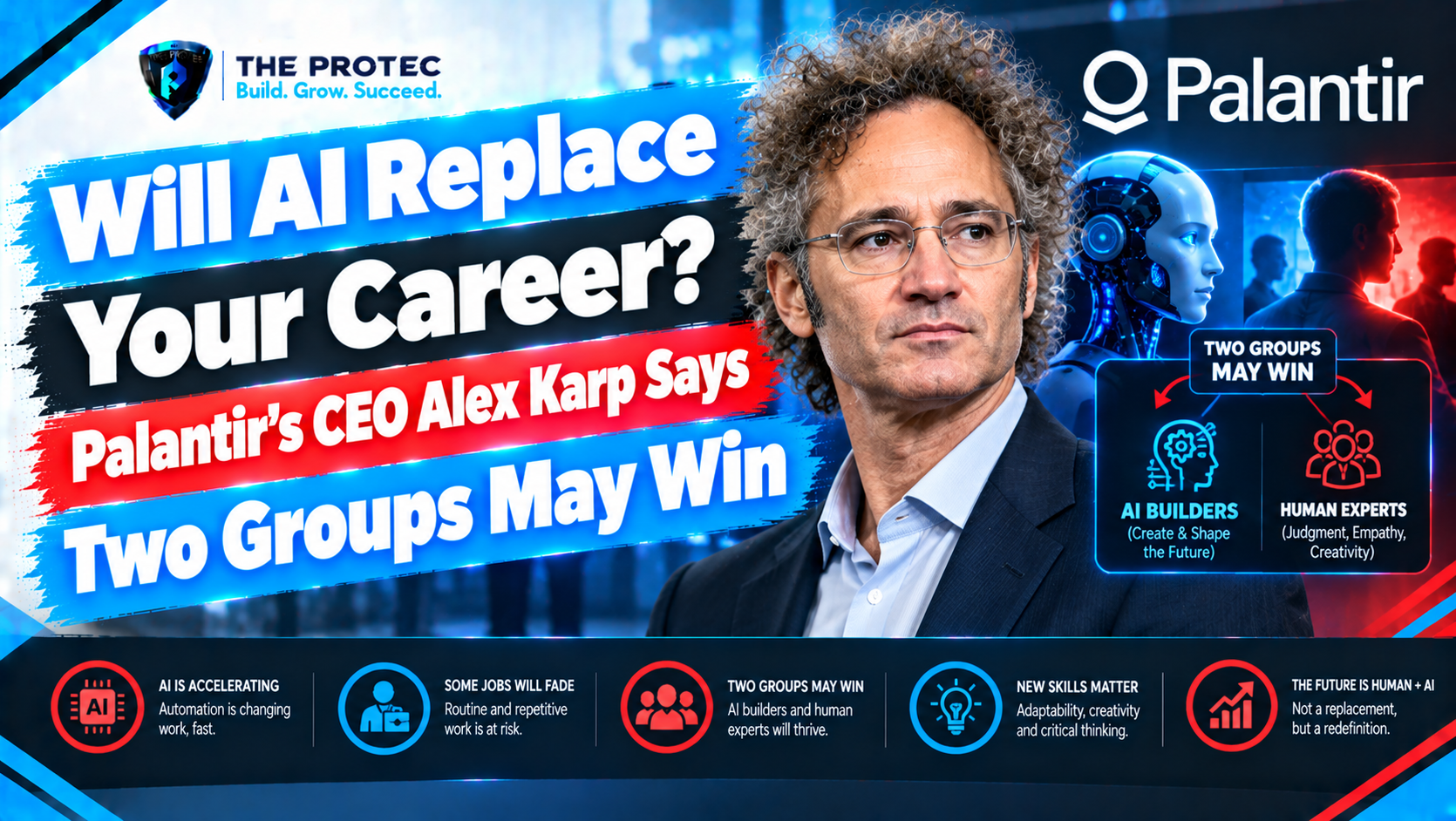 Will AI Replace Your Career? Palantir's CEO Alex Karp Says Two Groups May Win