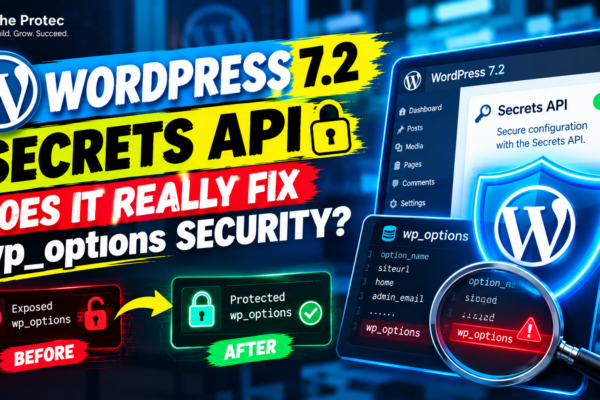 WordPress 7.2 Secrets API: Does It Really Fix wp_options Security?