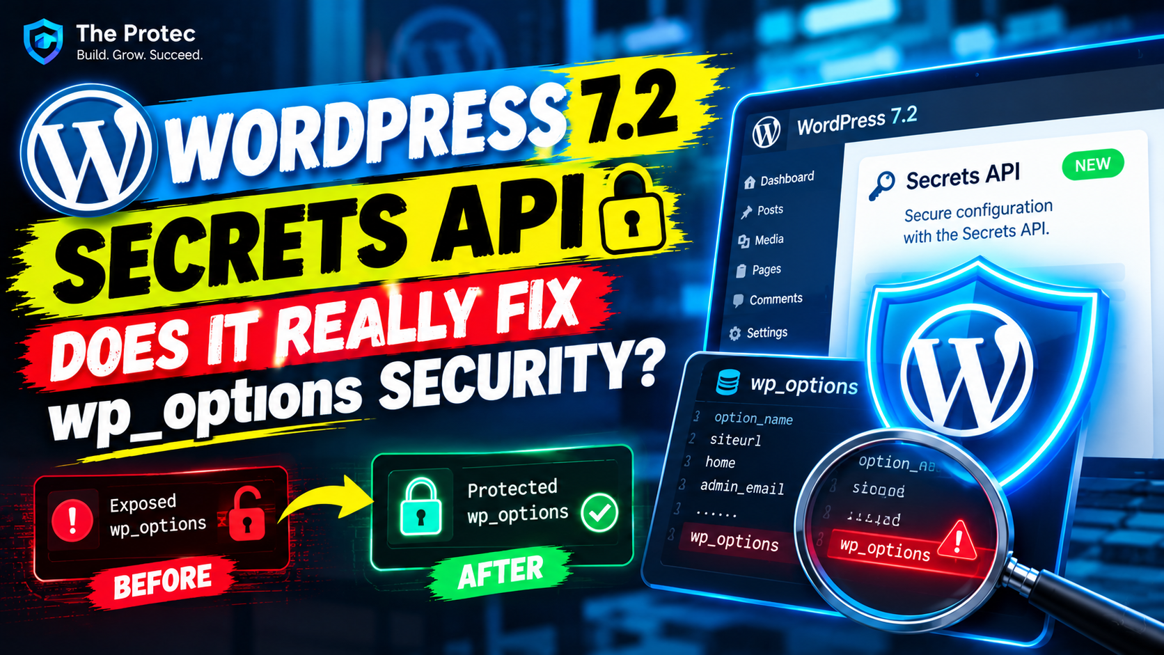 WordPress 7.2 Secrets API: Does It Really Fix wp_options Security?