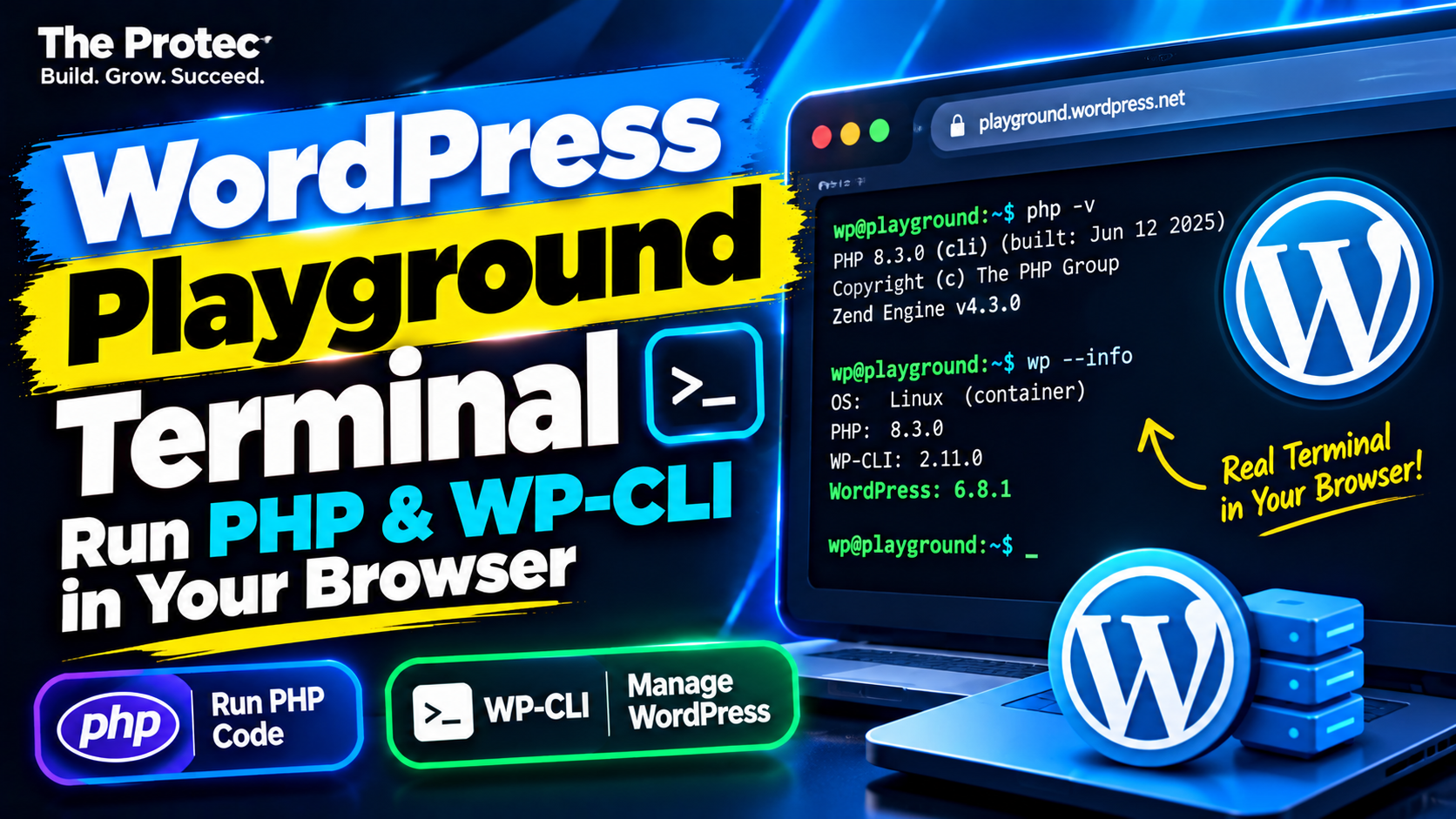WordPress Playground Terminal: Run PHP and WP-CLI in Browser