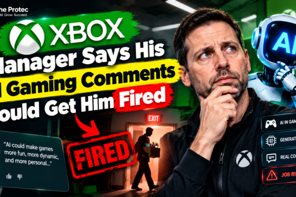 Xbox Manager Says His AI Gaming Comments Could Get Him Fired