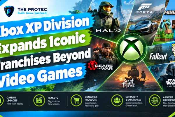 Xbox XP Division Expands Iconic Franchises Beyond Video Games