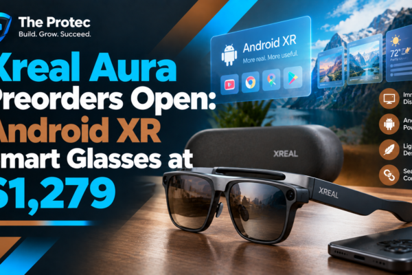Xreal Aura Preorders Open: Android XR Smart Glasses at $1,279
