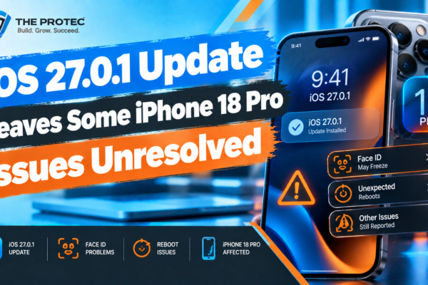iOS 27.0.1 Update Leaves Some iPhone 18 Pro Issues Unresolved