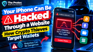 Your iPhone Can Be Hacked Through a Website: How Crypto Thieves Target Wallets
