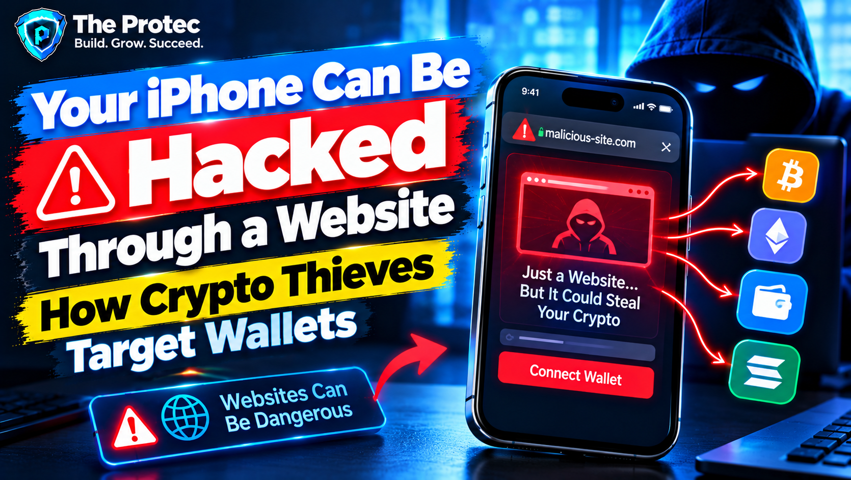 Your iPhone Can Be Hacked Through a Website: How Crypto Thieves Target Wallets