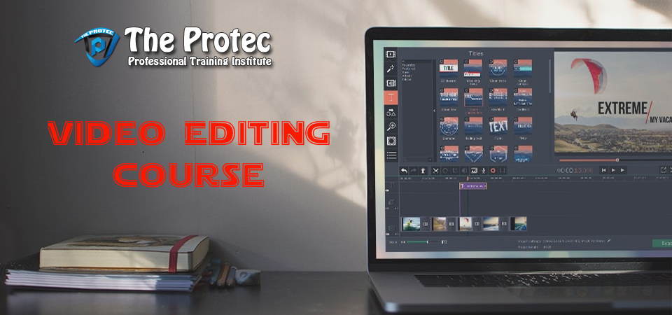 Video Editing offered at The Protec Computer Institute Naval Colony Karachi.