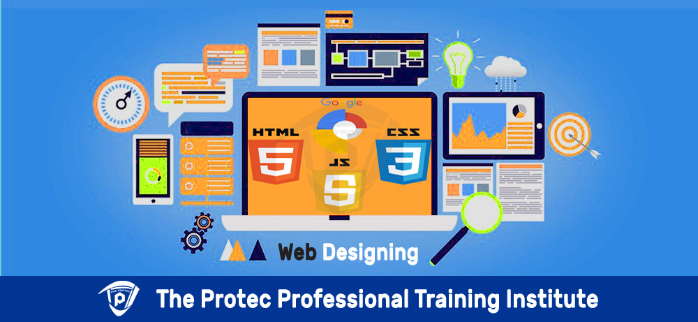 Web Designing offered at The Protec Computer Institute Naval Colony Karachi.